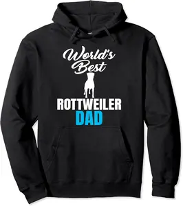 World's Best Rottweiler Dad Sarcastic Guard Dog Owners Pullover Hoodie - Peterbauti Shop 36B09WPS4HN9