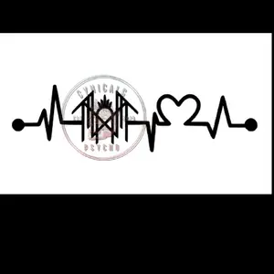 Sleep Token Sigil Heartbeat Vehicle Decal - Water & Weather Resistant, Easy Application, Long Lasting Design for Smooth Surfaces Personalized