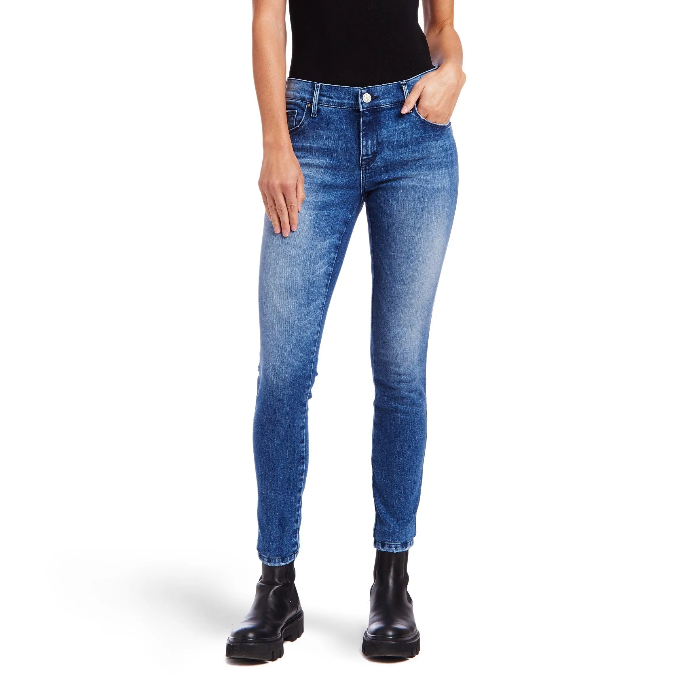 Mott & Bow - Mid Rise Skinny Moore Jeans - ttk