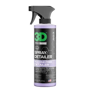 3D Spray Detailer - Silicone-Free Body Shop Detailer Spray for Freshly Painted Vehicles