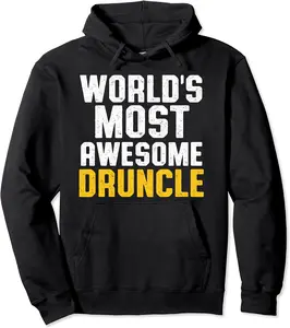 Drunk Uncle Funny Drinking Druncle Pullover Hoodie - Williamze Shop 48B096ZQC1MP
