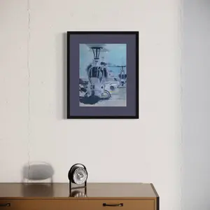 Venom in the Air AH-1 Cobra Original Oil Painting