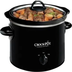 2quart classic slow cooker small slow cooker black