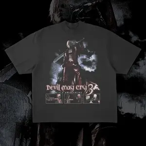Devil May Cry 3 Tee, Retro Vintage 90S Classic Game Fan T Shirt S-5Xl