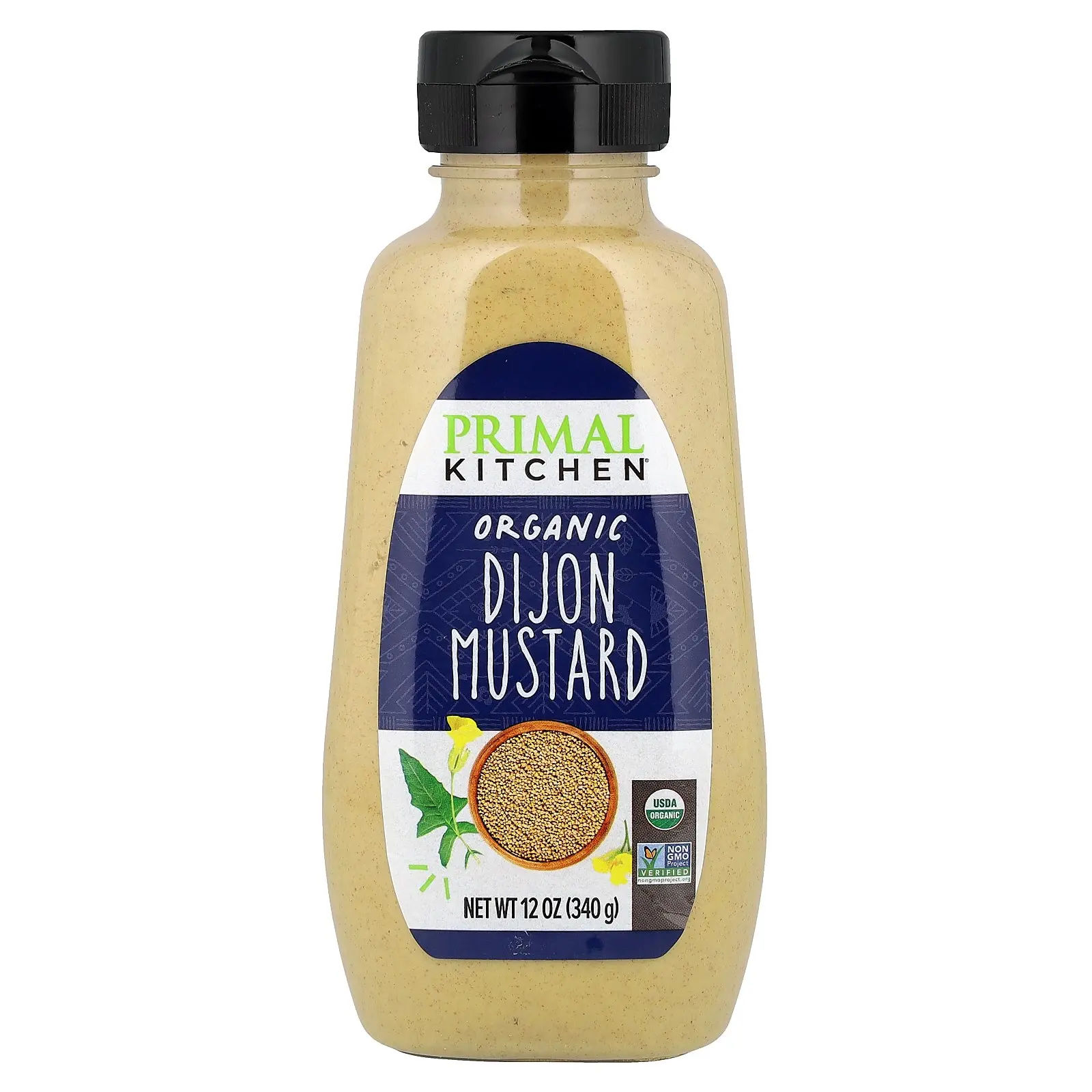 Primal Kitchen Organic Dijon Mustard, 12 oz (340 g)