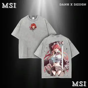 Eris Boreas Greyrat | Mushoku Tensei Washed Tee Hoodie Sweater Double Printed Sword of Regret Graphic | For Chaoscore Fans, For Gift Drops That Leave Then Return