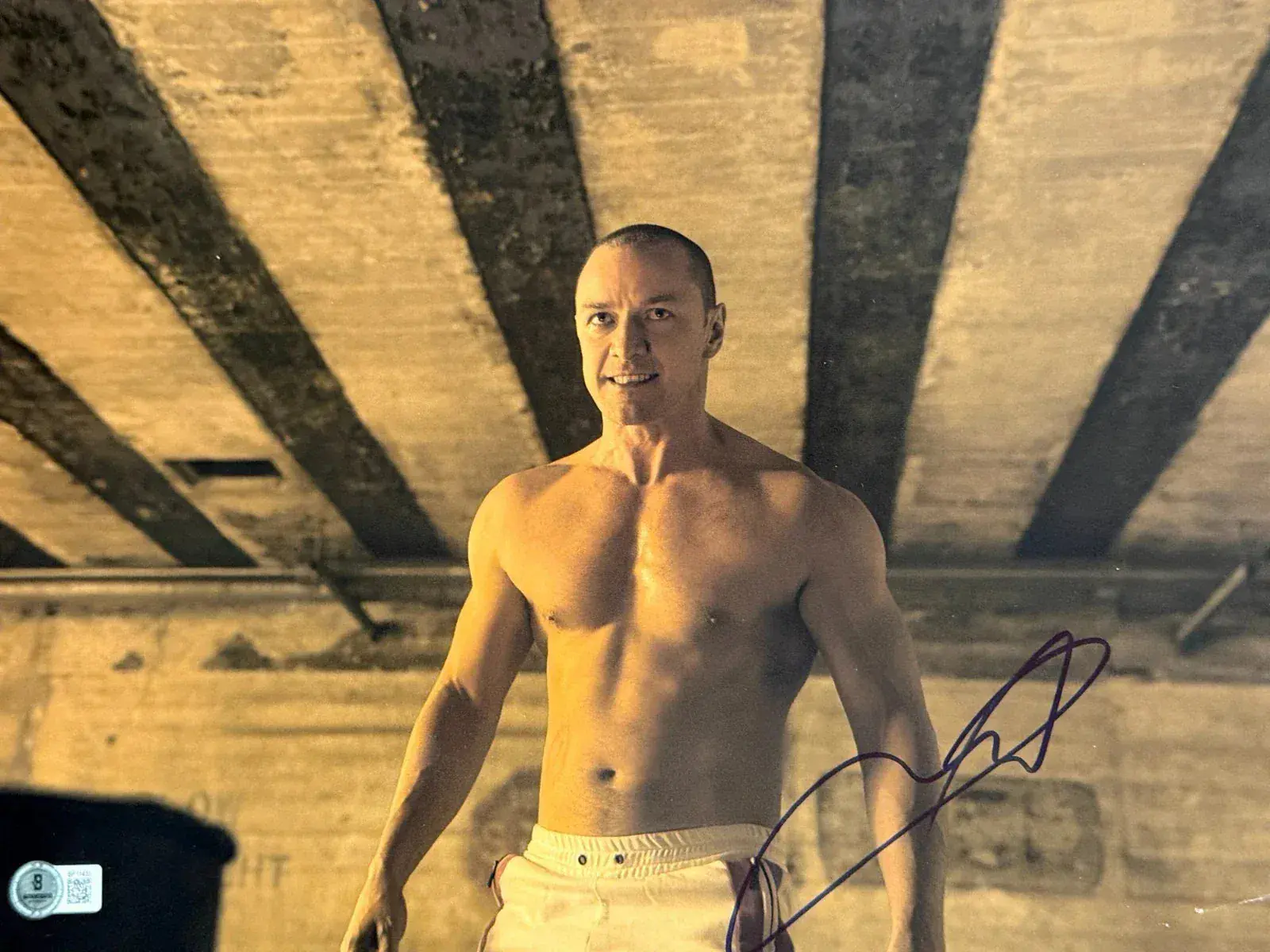 James McAvoy Authentic Autographed 11x14 Photo