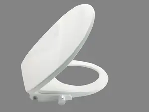 Non-Electric Bidet Toilet Seat, Self-Cleaning Dual Nozzles, Soft-Close Lid, Easy-Install Elongated White Attachment