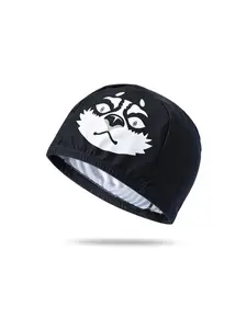 Adult swimming cap, fashionable swimming cap, polyester fiber, one size fits all, comfortable and durable, suitable for beaches and swimming pools, cute marine animal patterns, ideal gift for water sports enthusiasts