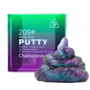 Iridescent Chameleon Putty – Color-Changing Sensory Putty for Kids & Adults | Shifts Shades in Light | Fidget Stress Toy & Gift in Reusable Tin