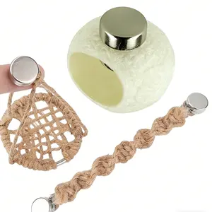 Magnetic Jumping Spider Rope Bridge with Mini Spider Web Hut for Tiny Exotic Pet Cage Decor Accessories Terrarium Landscaping Must-Have