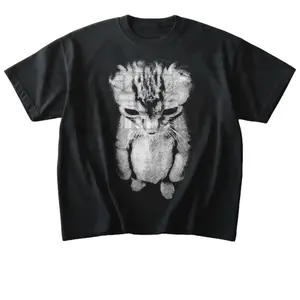 Sad Meme Cat Tshirt,   Unisex Short Sleeve Animal Gift, Funny Shirt