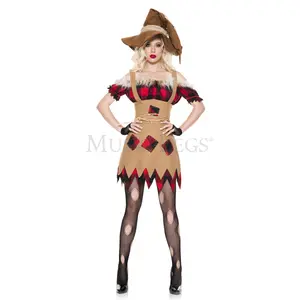 Music Legs 70994-SM Living Scarecrow Womens Costume - Small - 5 Piece