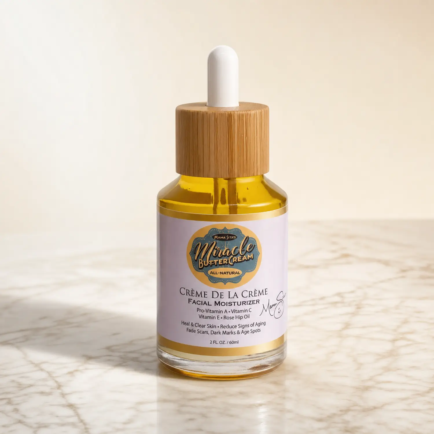 Luxury Facial Moisturizer - Pro Vitamin-A Retinol Formula