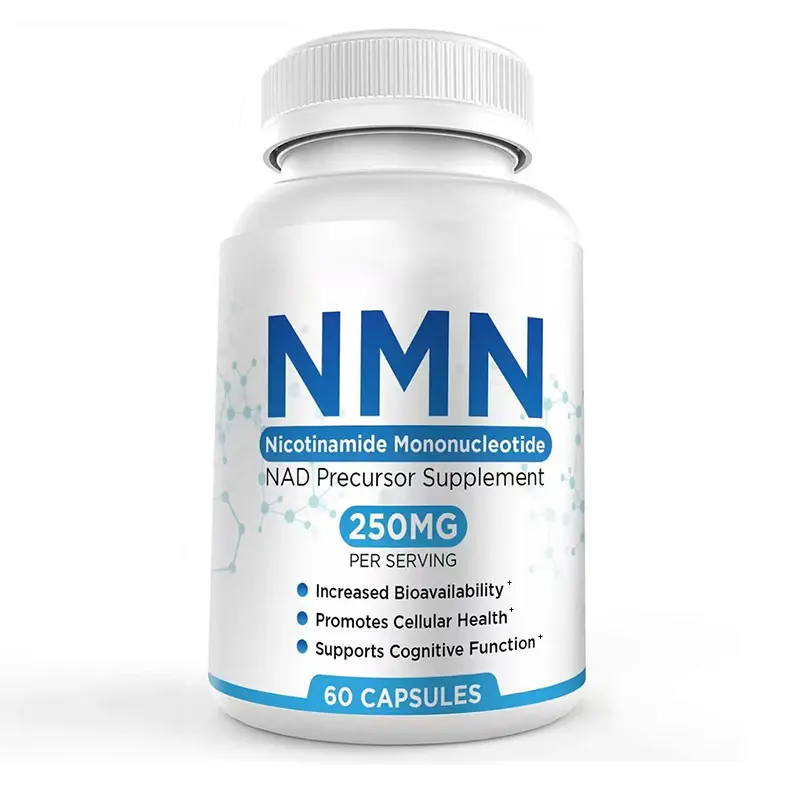 Nicotinamide Mononucleotide (NMN) Capsules, Cellular Vitality Support Supplement, 60 Count