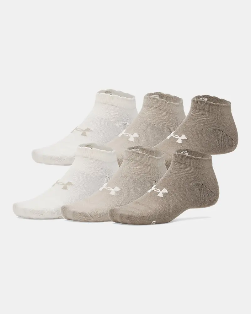 Under Armour Essential Unisex 6-Pack Low Cut Socks