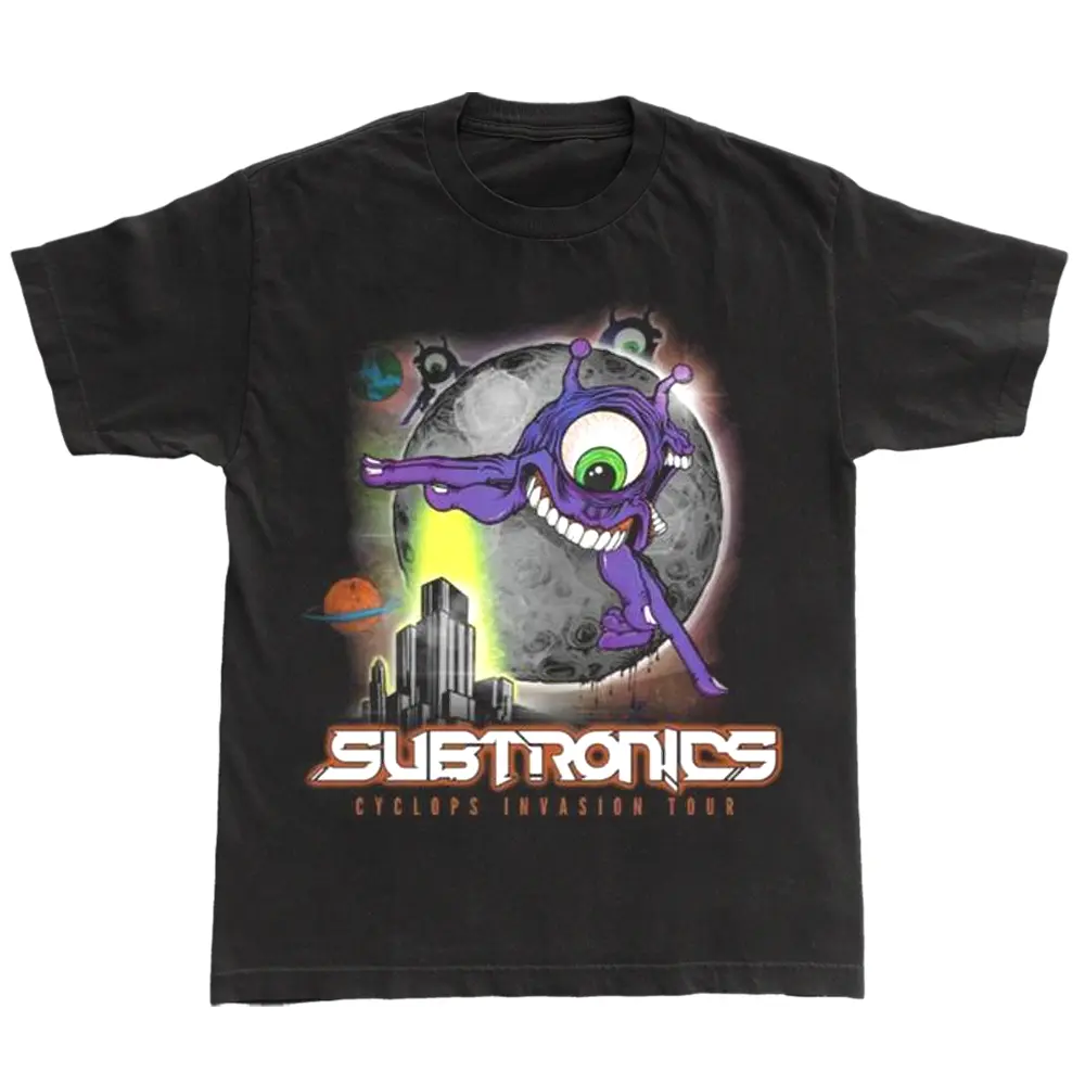 Subtronics Bass Music Festival Rave Culture Graphic Vintage Unisex T Shirt HY5020