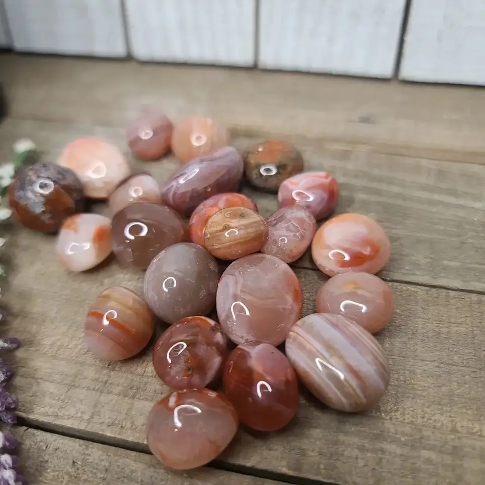 🧡✨ Carnelian Tumble – Vitality, Motivation and Creativity 🌞