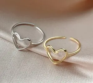 Adjustable Heart Ring