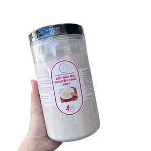 Premium Handmade Red Bean Scrub - 100% Pure Red Bean Powder for Body Care, Firming, Oil Control, and Pore Tightening - 500g Mask Cosmetic
