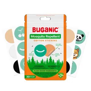 Buganic Natural Mosquito Repellent Cotton Stickers