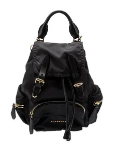 Pre-owned BURBERRY Leather Backpacks Nylon Backpack twins LDJ4371