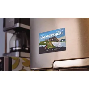 Uncompahgre Peak Colorado 14er Magnet