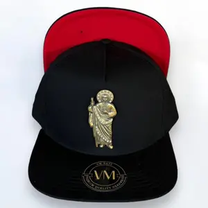 san judas tadeo hats snapback mexico black Cotton