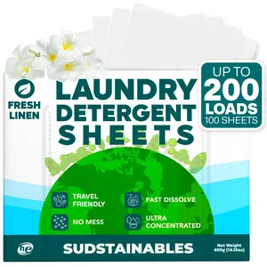 Laundry Detergent Sheets (100 sheets 200 loads) Laundry Detergent Sheets (100 sheets 200 loads)