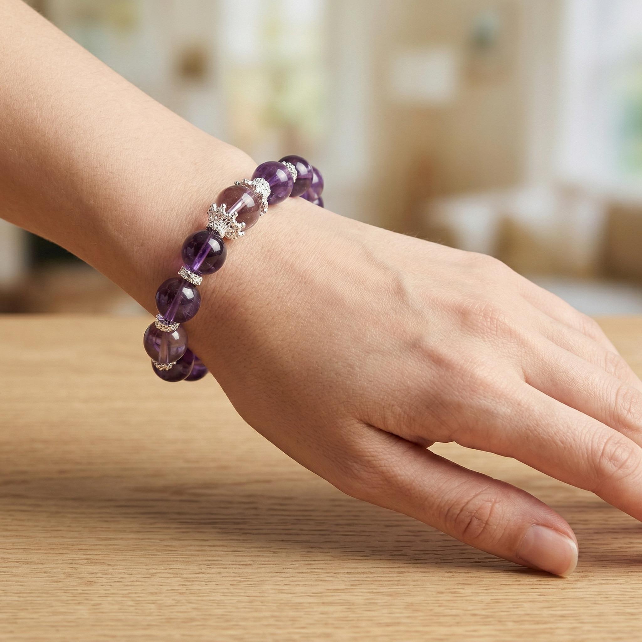 Ula Amethyst Bracelet: Light Luxury & Niche Design—A Bestselling Strand, Perfect as a Gift for Your Best Friend