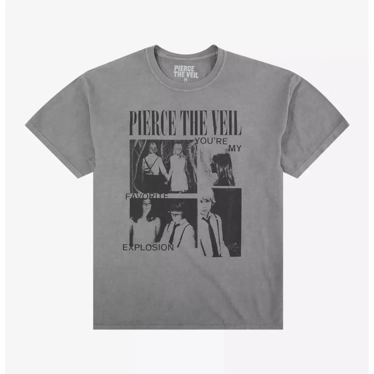 Pierce The Veil Favorite Explosion T-Shirt, Music Unisex T-Shirt All Sizes Crewneck Streetwear