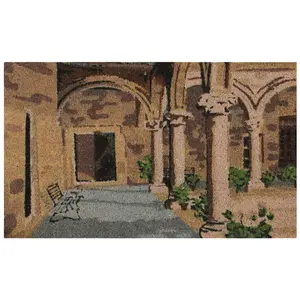 Northlight Coir Outdoor Rectangular Door Mat