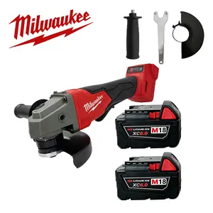 Cut & Polish Fast! Milwaukee 125mm Brushless Angle Grinder | Variable Speed Power Tool for Mechanics & Pro DIYers ️