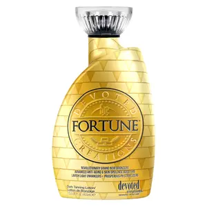 Fortune Bronzer Tanning Lotion by Devoted Creations, 13.5 fl oz Body Care Flawless