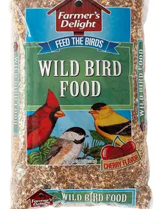 Wild Bird Food with Cherry Flavor, 10-Pound Bag