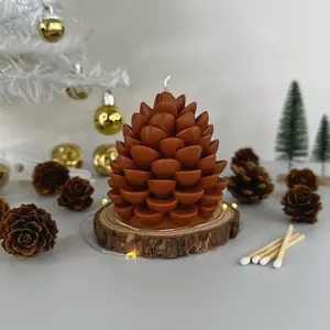 Christmas Decor Pine Cone Scented Holiday Gift