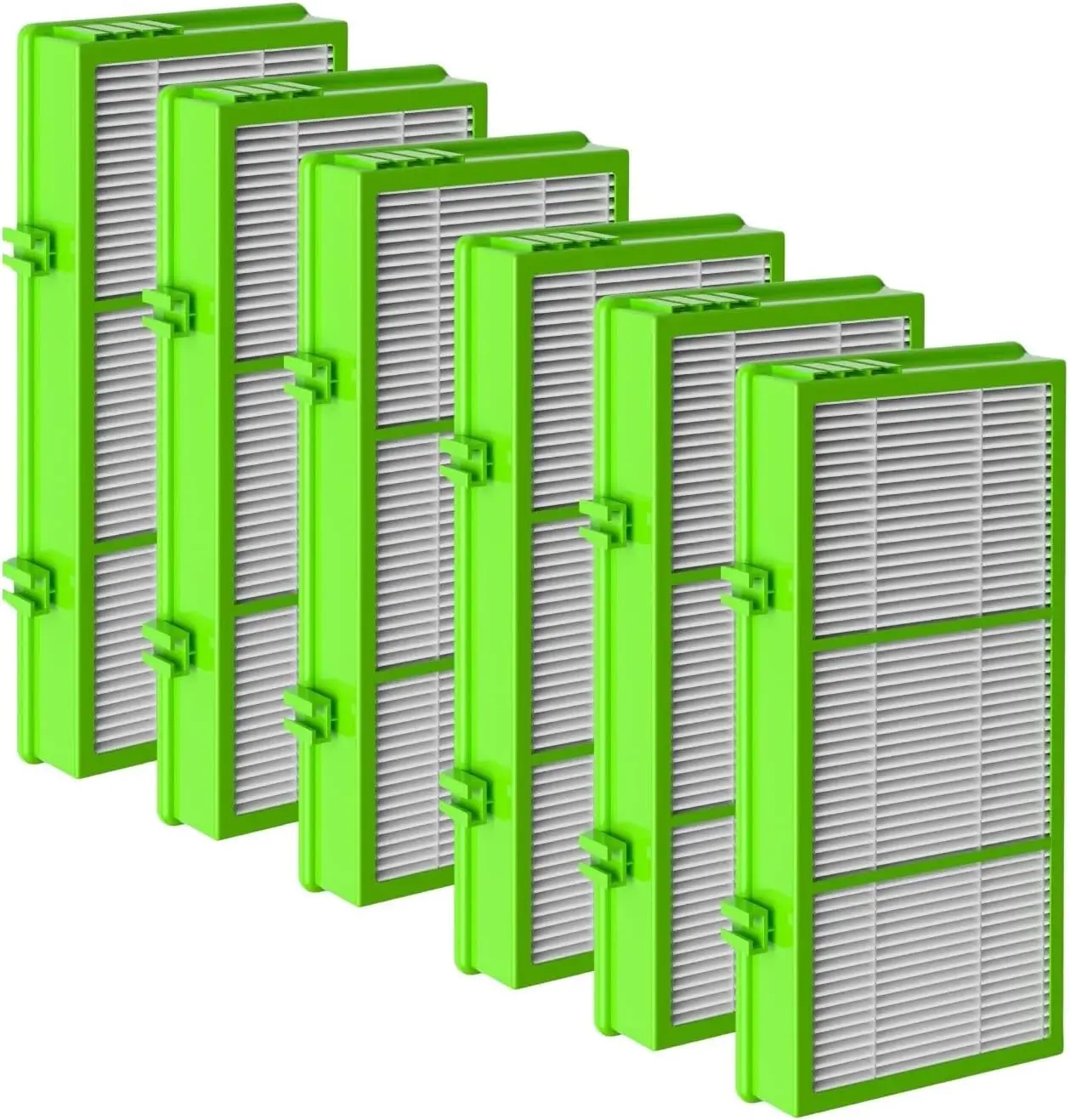 Nispira AER1 HAPF300AHD Allergan Remover Filter Replacement for Holmes Air Purifier HAPF30AT HAP242-NUC HAPF300AH-U4 HAPF300AHD-U4R True HEPA. 6 Packs