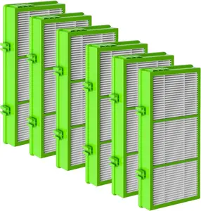 Nispira AER1 HAPF300AHD Allergan Remover Filter Replacement for Holmes Air Purifier HAPF30AT HAP242-NUC HAPF300AH-U4 HAPF300AHD-U4R True HEPA. 6 Packs