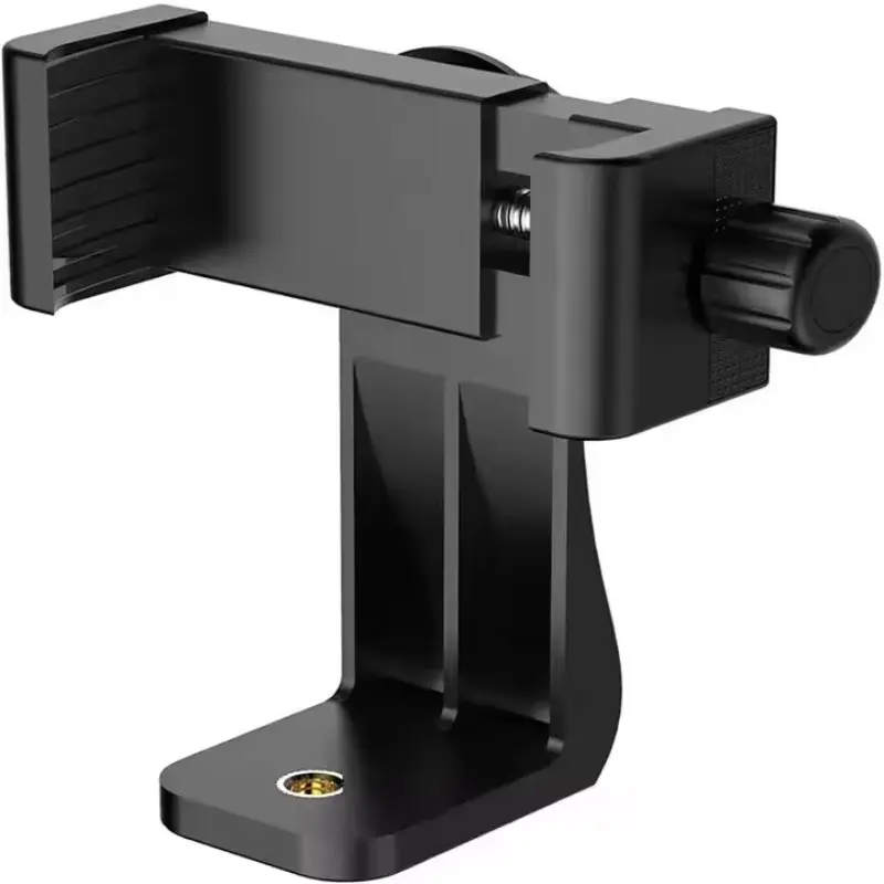 Universal Vertical/Horizontal Rotating Adjustable Smartphone Clamp Mount Compatible with Smartphone Tripods