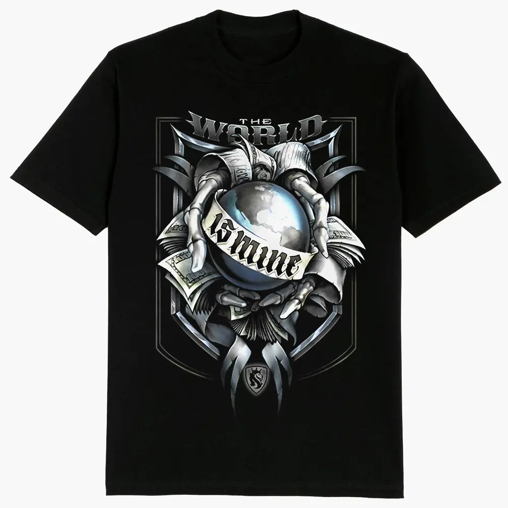 The World Is Mine 22K Chicano clothing, Lowrider clothing, Gangster clothes, Chicana shirt, Mexican Clothing Streetwear, Unisex Graphic Tee