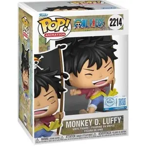 Funko Pop One Piece Luffy with Flag #2214