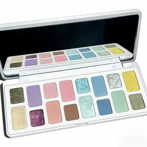 16 Color   Professional Women Makeup Long-Lasting Pearly Shiny Pink Blue Green  Shadow   Soft Glam Soft Summer Palettee Makeup Produ rainbow powder luis torres  glitter  black Pearlescent Matte  Stick Set Waterproof Smoky Eyeshadow  ethereal eyes palette
