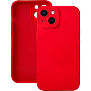 for  14 Case, Red  TPU Rubber  Cover Case Compatible for  14 (6.1 inch)