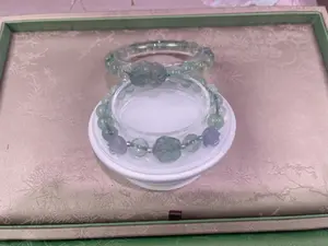 Original Design Carving Accessories Fluorite Bracelet