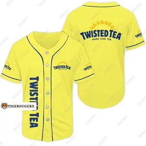 Twisted Tea Baseball Jersey, Twisted Tea Baseball Shirt, Twisted Tea Jersey Shirt, Shirt For Men, Baseball Jersey Shirt, Gift For Him