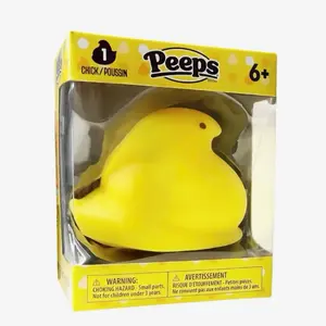 Peeps chicks squishy Easter toy - ONE YELLOW CHICK