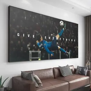 [NO FRAME] Cristianoo Ronaldoo Wall Art Idea, Cr77 Decor Room Home Gift Fan Poster, Football Sports Decoration Artistic Print Photo