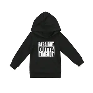 Unisex Baby Autumn Winter Hooded T-Shirt Infant Boys Girls Cotton Hoodies with Muff Pockets