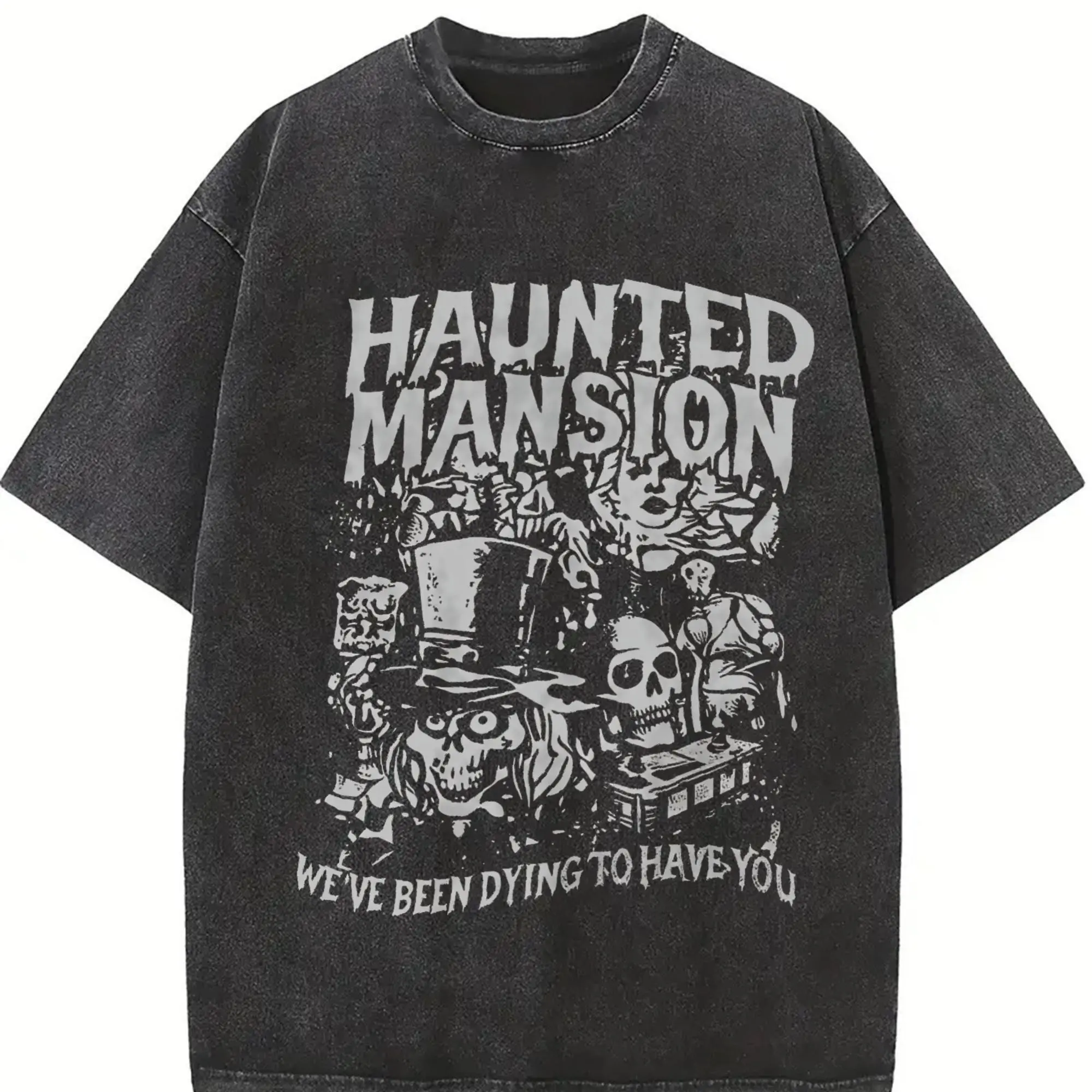 Vintage Haunted Mansion Shirt, Halloween Shirt, The Hatbox Ghost T-Shirt, Halloween Gifts for Women