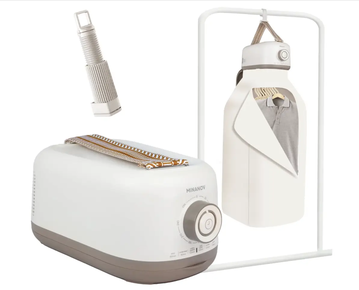 Portable Clothes Dryer - Mini Clothes Dryer for Travel, Apartment, RV, Dorm - Easy to Use Multiple Compact Dryer for Clothes, Underwear, Socks - 120V